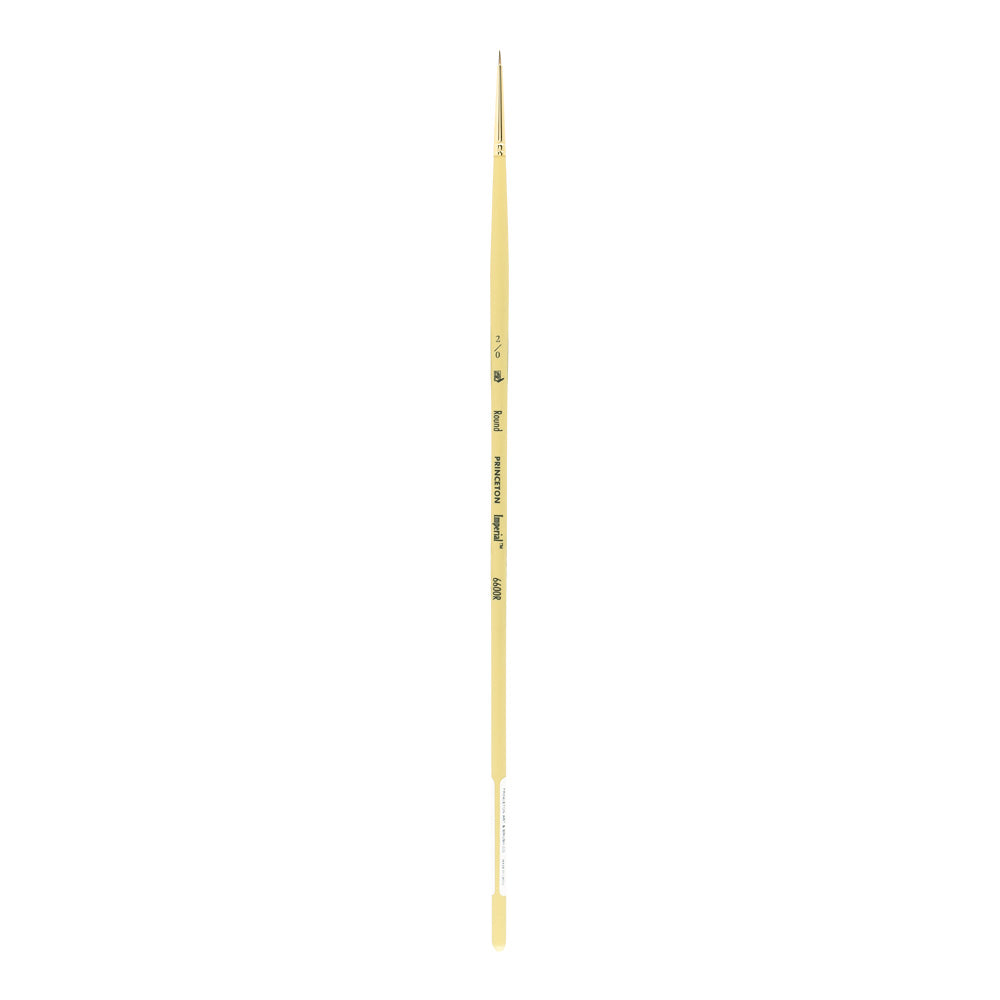 Princeton Imperial rond penseel Mongoose, lange steel – afbeelding 5