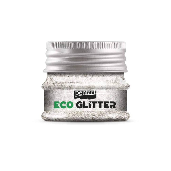 Pentart natuurlijke glitter grof 15 g