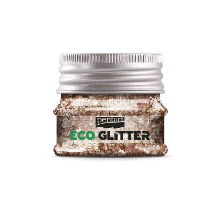 Pentart natuurlijke glitter grof 15 g – afbeelding 3