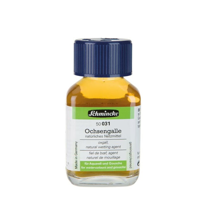 Schmincke ossengal bevochtigingsmiddel voor aquarelverf en gouache – afbeelding 2