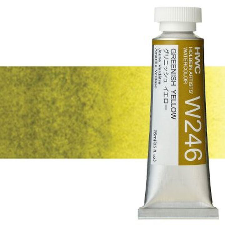 Holbein Artists aquarelverf 15 ml tube – groentinten – afbeelding 3