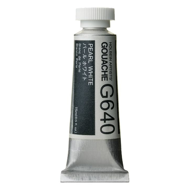 Holbein Artists gouache 15 ml tube – metallic tinten