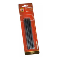 Koh-i-Noor Progresso houtloze grafietpotloden, set van 4