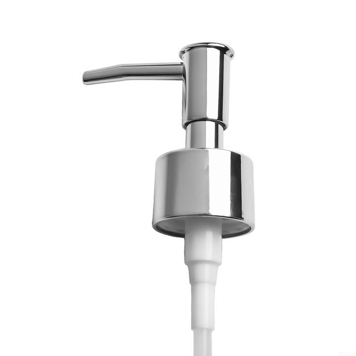 Zeeppompje voor dispenser, kunststof met chroomlaag