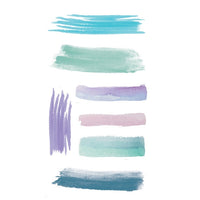 DP Craft PVC-stickers met aquarelvormen, 31 stuks – afbeelding 2