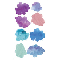 DP Craft PVC-stickers met aquarelvormen, 31 stuks – afbeelding 3