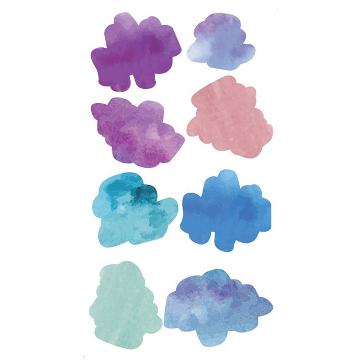 DP Craft PVC-stickers met aquarelvormen, 31 stuks – afbeelding 3
