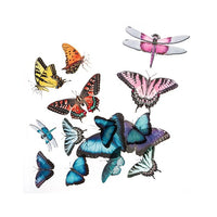 DP Craft transparante PVC-stickers met vlinders, 15 stuks – afbeelding 4