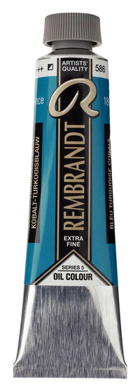 Rembrandt 40 ml Oil Paint – Cobalt Turquoise Blue