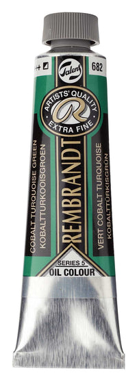 Rembrandt 40 ml Oil Paint – Cobalt Turquoise Green