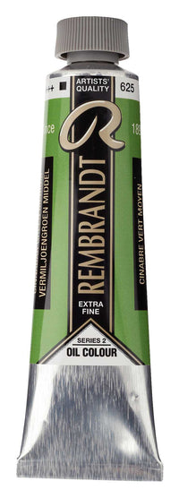 Rembrandt 40 ml Oil Paint – Cinnabar Green Medium