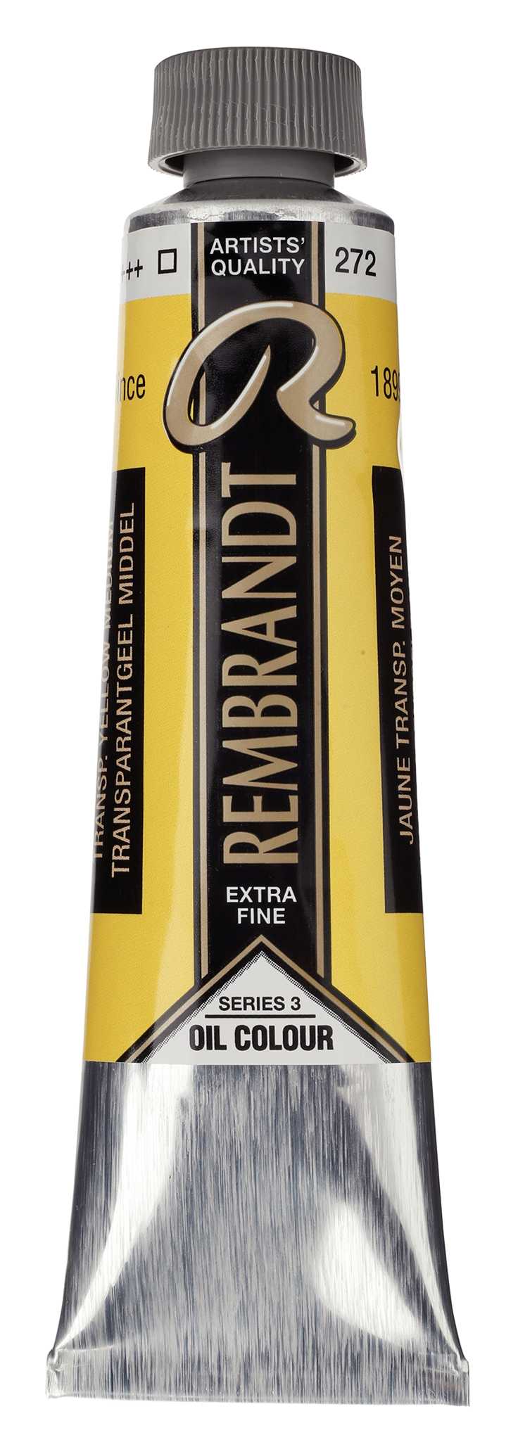 Rembrandt 40 ml Oil Paint – Transparent Yellow Medium