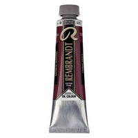 Range of Rembrandt oil paints in various shades and 40 ml tubes.