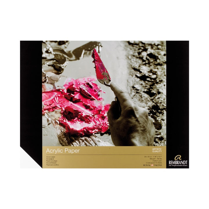 rembrandt Acrylic Paint Pad, 10 Sheets