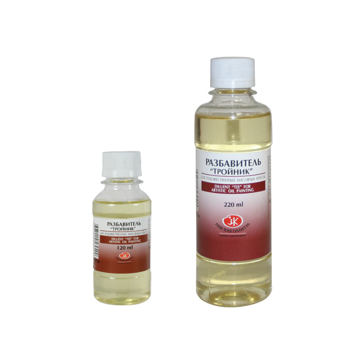 Nevskaya Palitra Tee oplosmiddel voor olieverf – 120 en 220 ml – afbeelding 3