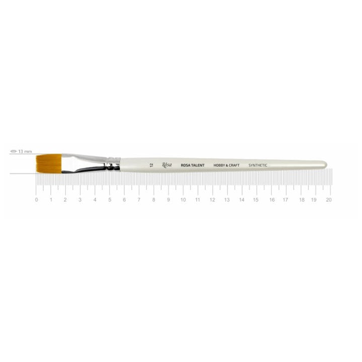 Rosa Hobby & Craft Flat Brush | various sizes — image 6