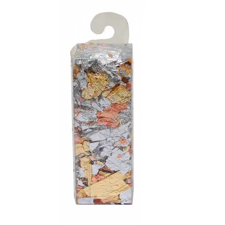 Rosa Metallic Flakes 1 g – Gold, silver, and copper