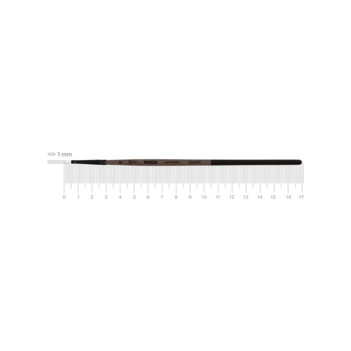 ROSA MOON Synthetic Oval Brush 1203FR | various sizes — image 2