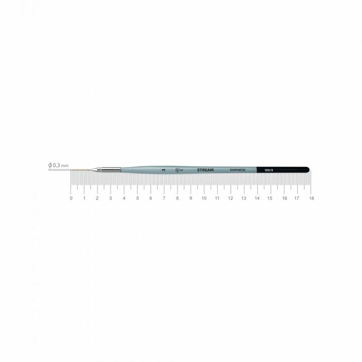 ROSA STREAM 123 Synthetic Round Liner Brush | various sizes — image 5