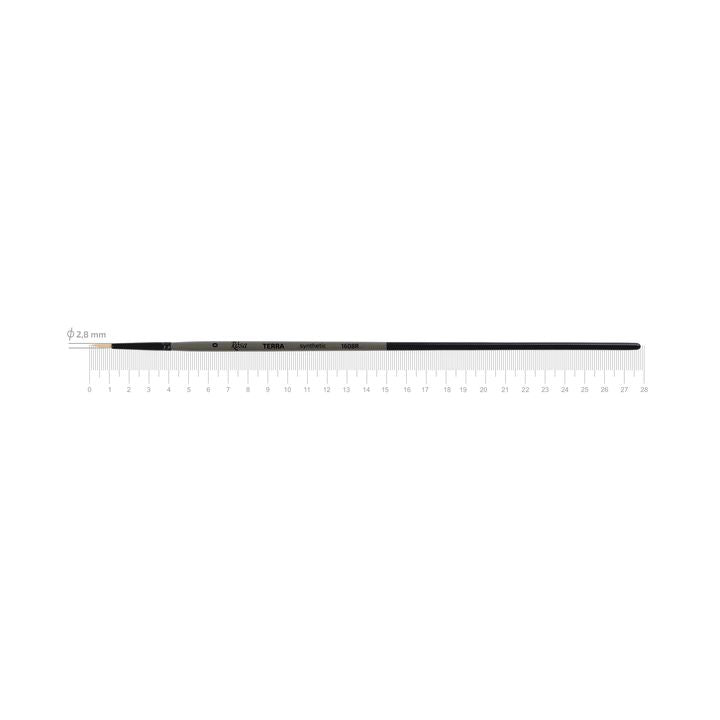 ROSA TERRA 1608R Synthetic Round Brush | various sizes — image 1