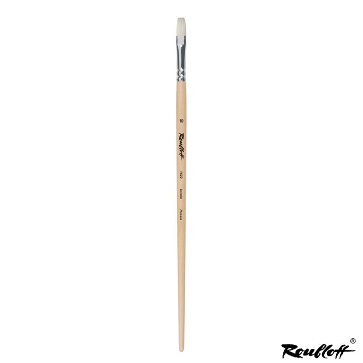 Roubloff 1622 Flat Natural Brush | various sizes — image 1