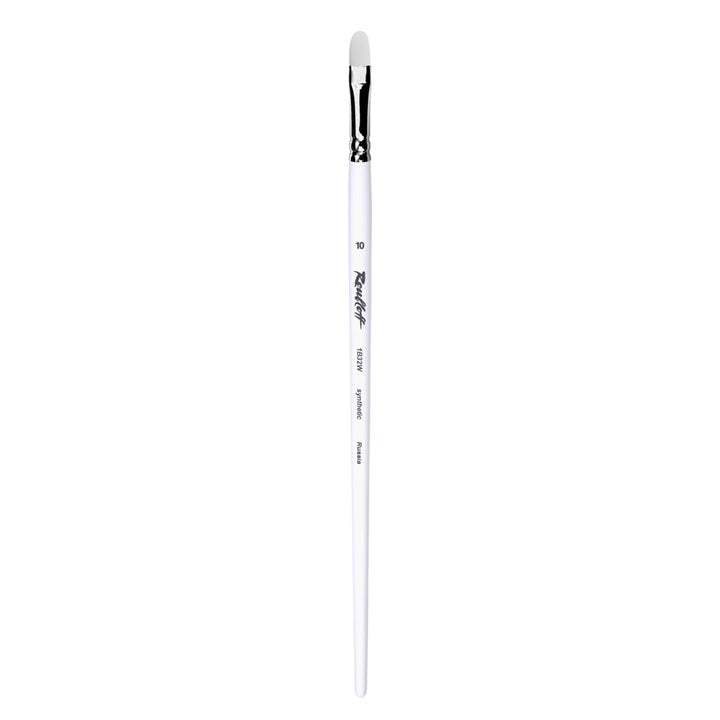 Roubloff 1B32W Flat Synthetic Brush | various sizes, image 3
