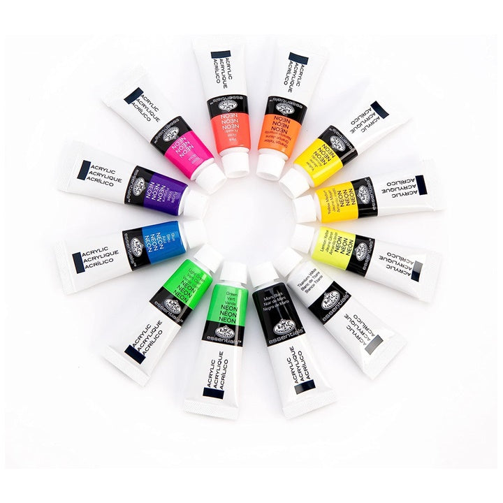 Royal & Langnickel Neon Acrylic Paints 12 x 12 ml — image 2