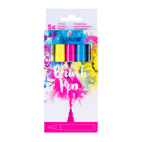 Royal Talens Ecoline brushpennen Primary set, 5 stuks