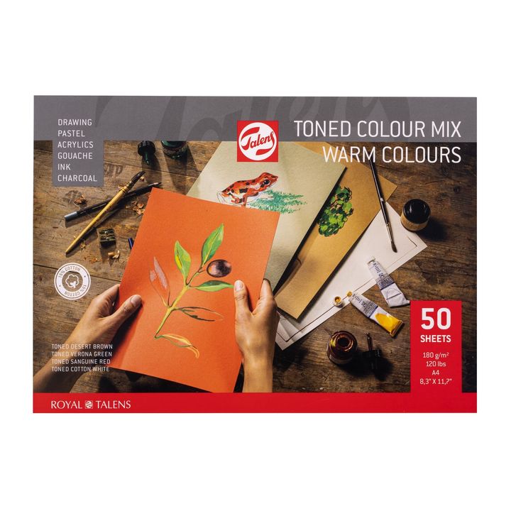 Royal Talens Toned Paper, Warm Shades | various sizes — image 1