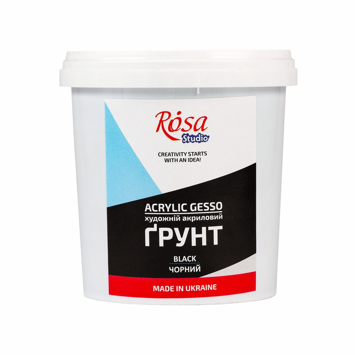 Zwarte gesso ROSA Studio – 280 tot 1.000 ml – afbeelding 2