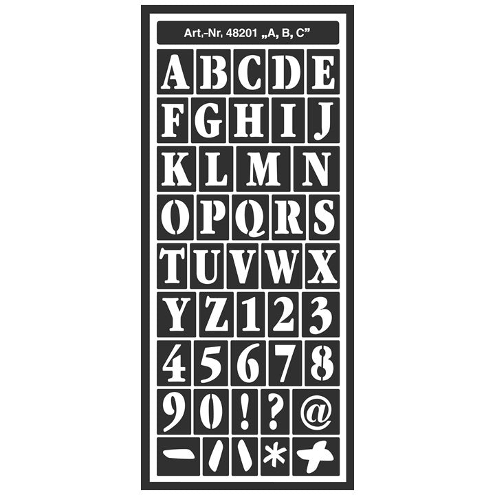 KREUL sjabloon Home Design ABC