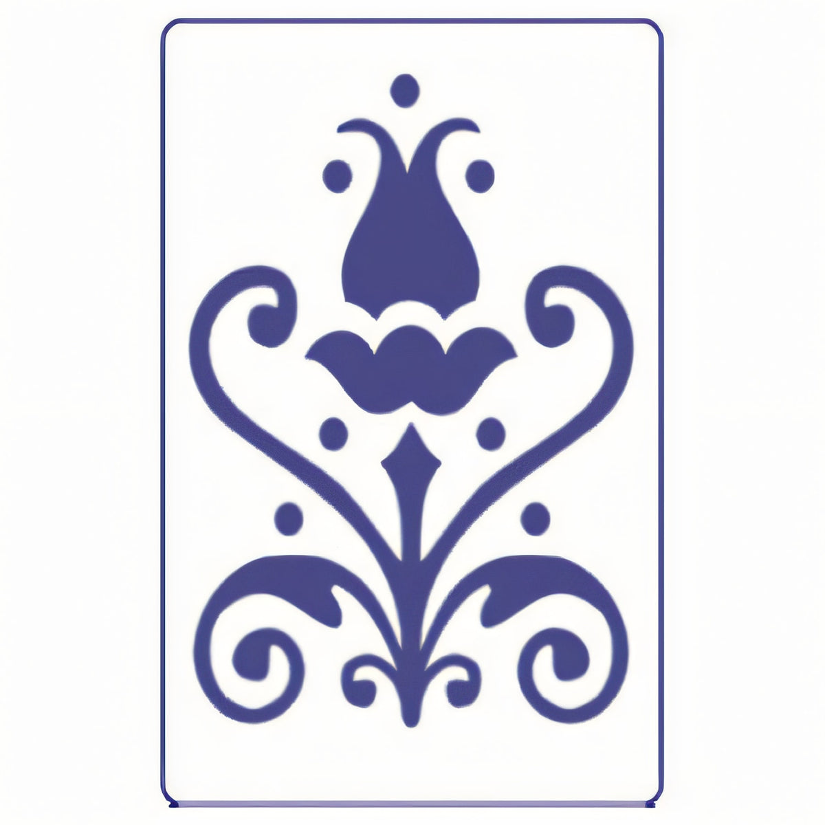 Pentart sjabloon A5 – Bloemen S18