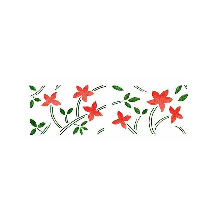 Kreul sjabloon XL Bladeren en bloemen 22 × 67 cm
