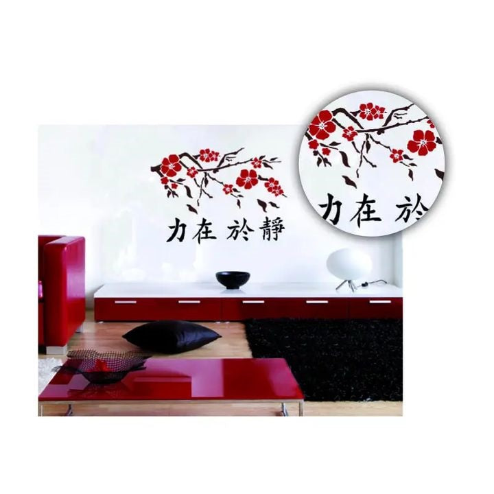 Kreul sjabloon XXL Chinese In Peace 4-delig, 100 × 70 cm