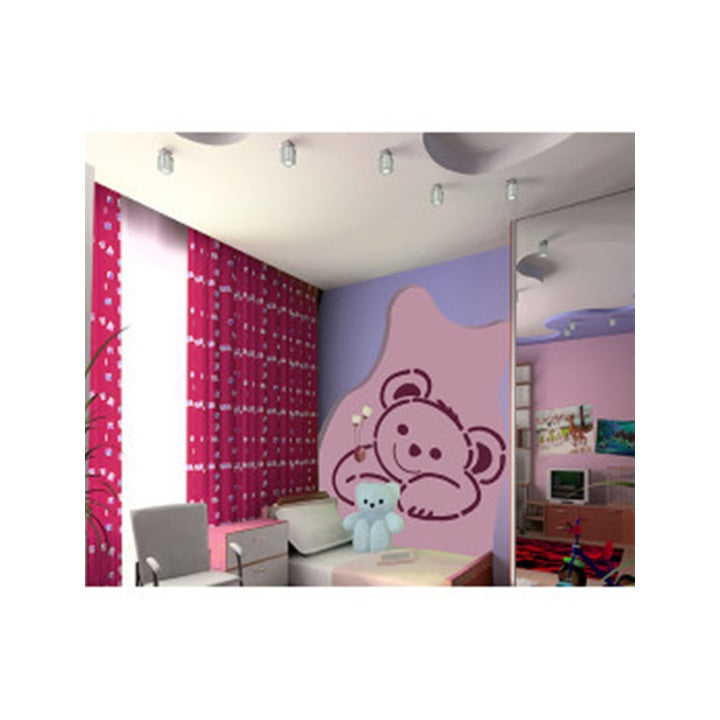 KREUL sjabloon XXL Teddybeer, 7-delig, 140 × 100 cm