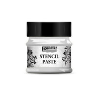 Pentart sjabloonpasta (stencil paste) metallic 50 ml – afbeelding 3