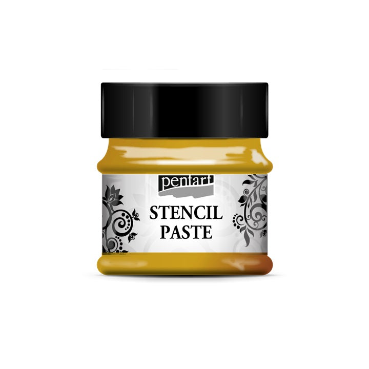 Pentart sjabloonpasta (stencil paste) metallic 50 ml