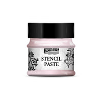 Pentart sjabloonpasta (stencil paste) parelmoer 50 ml