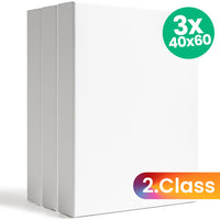 ARTMiE 3D-schildersdoek 2e keus, set van 3, 40 × 60 cm