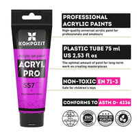 Kompozit ACRYL PRO CREATIVE acrylverfset 12 × 75 ml – afbeelding 4