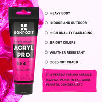 Kompozit ACRYL PRO CREATIVE acrylverfset 12 × 75 ml – afbeelding 5