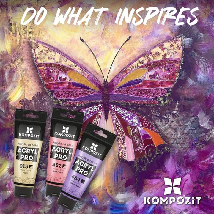 Kompozit ACRYL PRO METALLIC acrylverfset 12 × 75 ml – afbeelding 7