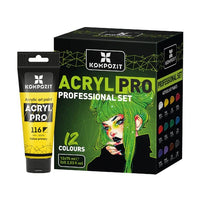 Kompozit ACRYL PRO PROFESSIONAL acrylverfset 12 × 75 ml