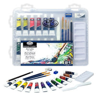Royal & Langnickel Essentials acrylverfset in koffer, 21-delig