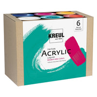 Kreul Triton Acrylic Liquid Modern Mix Colors acrylverfset 6 × 750 ml
