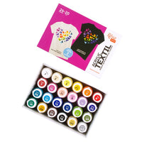 ROSA Talent HEART textielverfset 24 × 20 ml – afbeelding 3