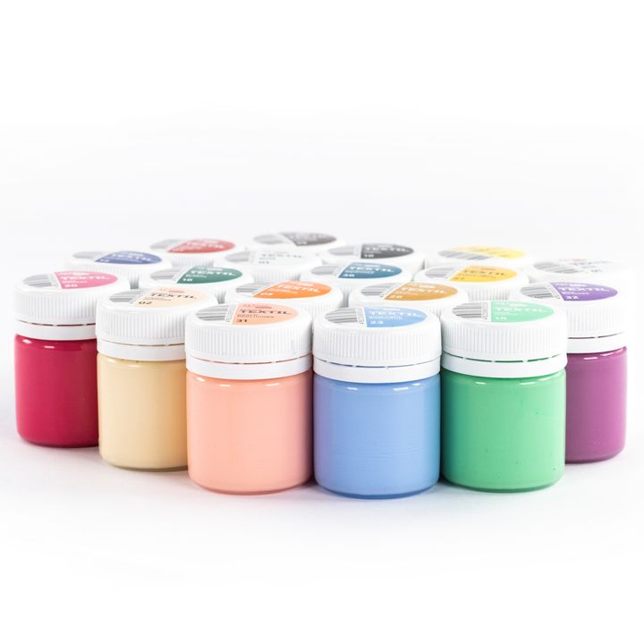 ROSA Talent STYLE textielverfset 18 × 20 ml – afbeelding 4