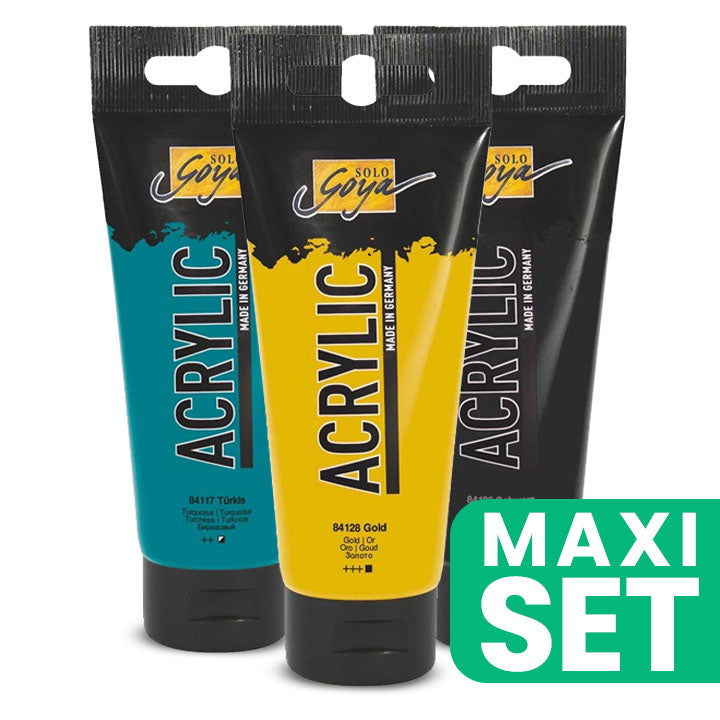 Solo Goya acrylverfset Greek Holiday 3 × 100 ml