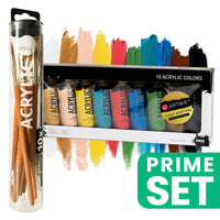 Solo Goya ARTMiE Gold Matches acrylverfset met Daler-Rowney penselen