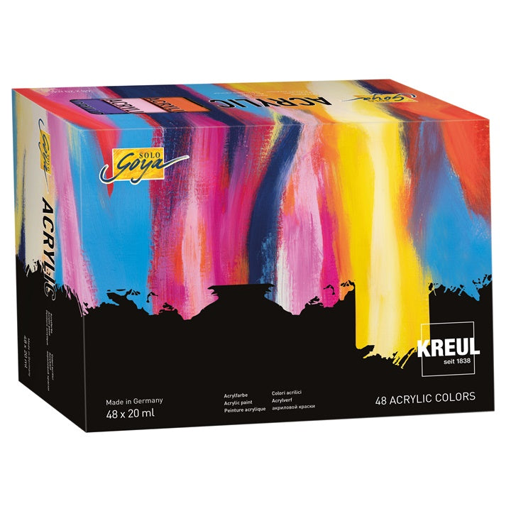 Kreul Solo Goya acrylverfset 48 × 20 ml